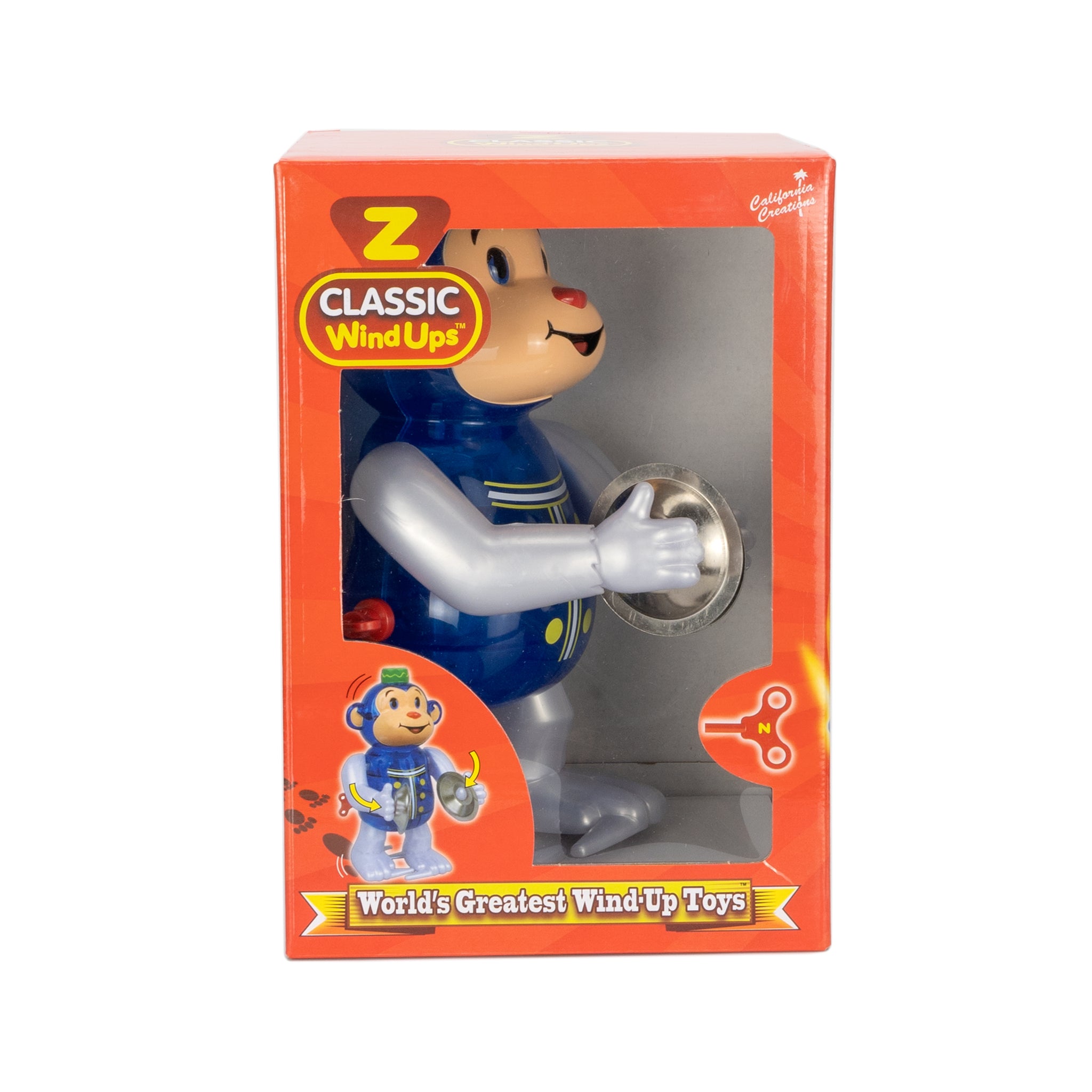 Z Classics Monkey w/ Cymbals, Carlton